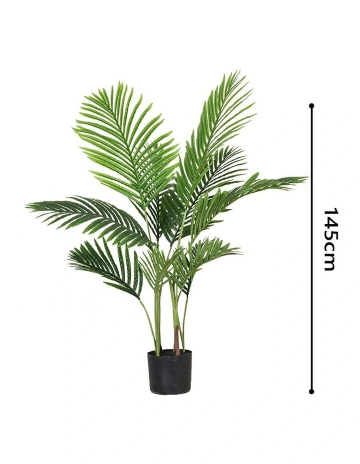 Potted Yarong Artificial Plant 2X 145cm in Green image 2