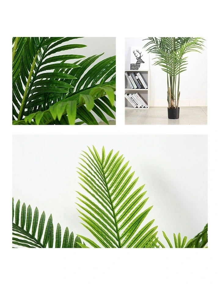Potted Yarong Artificial Plant 2X 145cm in Green image 4