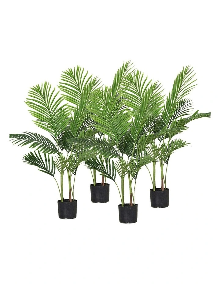 Potted Yarong Artificial Plant 4X 145cm in Green image 1