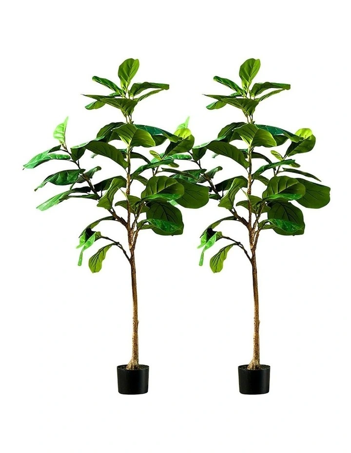 Potted Yarong Artificial Plant 2X 155cm in Green image 1