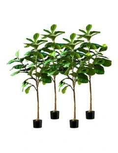 Potted Yarong Artificial Plant 4X 155cm in Green