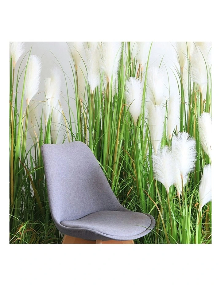 Wheat Plume Grass Artificial Plant 2X 150cm in Green image 6