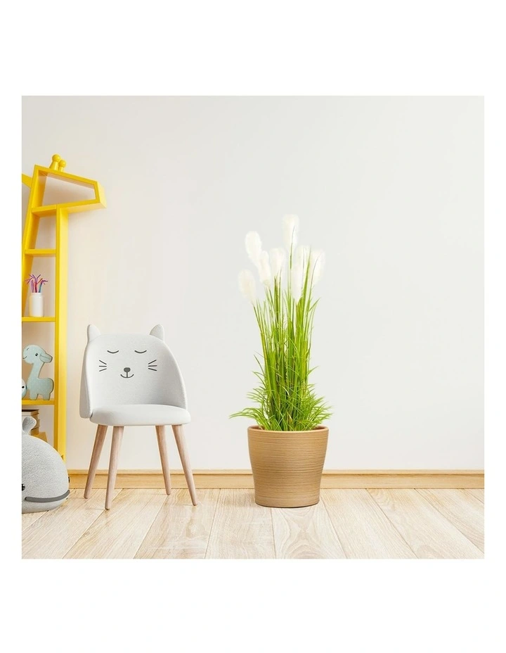 Wheat Plume Grass Artificial Plant 2X 150cm in Green image 7