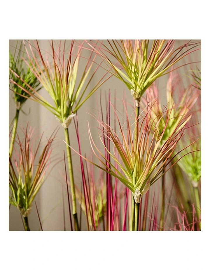 2X Artificial Indoor Potted Papyrus Plant Tree in Green image 7