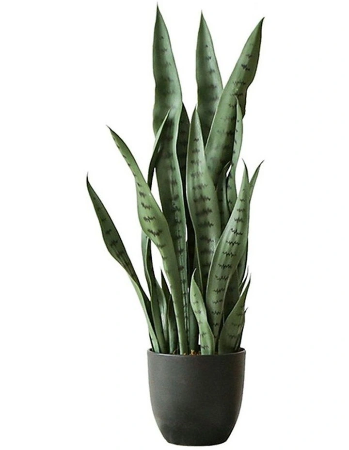 Snake Sansevieria Snake Artificial Plant 4X 95cm in Green image 1