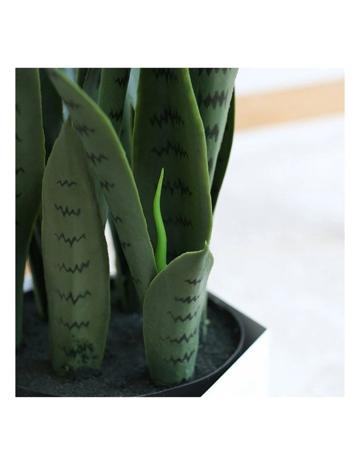 Snake Sansevieria Snake Artificial Plant 4X 95cm in Green image 2