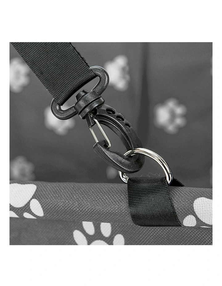 2x Waterproof Pet Car Seat in Grey image 3