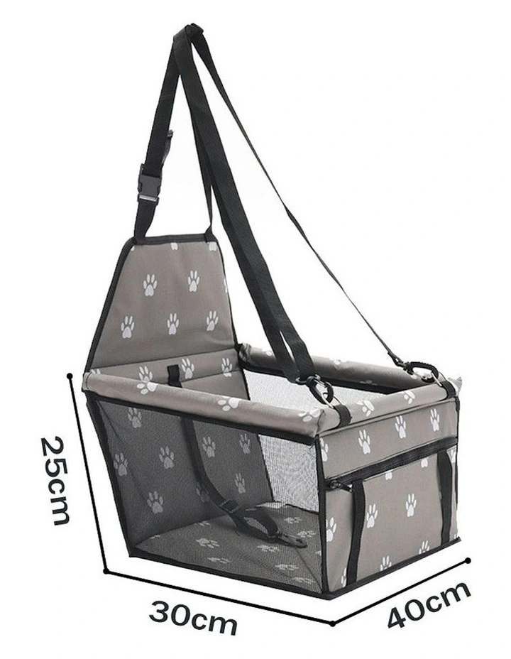 2x Waterproof Pet Car Seat in Grey image 6