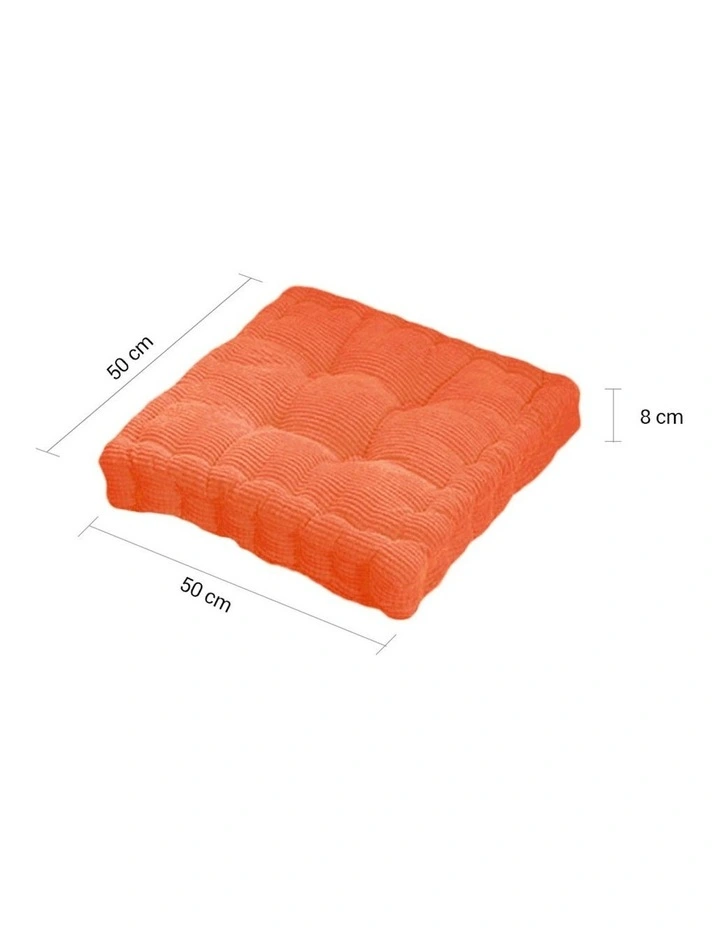 Square Cushion 2X in Orange image 6