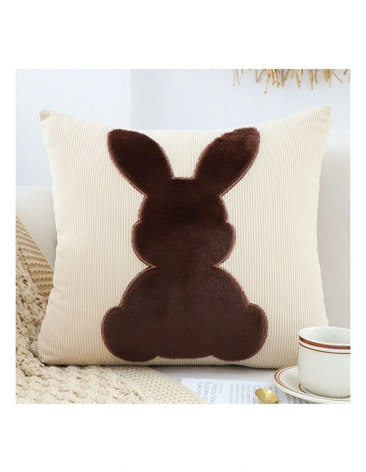 Throw Pillow 45cm x2 in Light Tan image 2