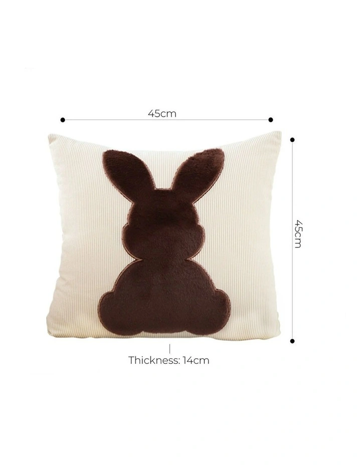Throw Pillow 45cm x2 in Light Tan image 7