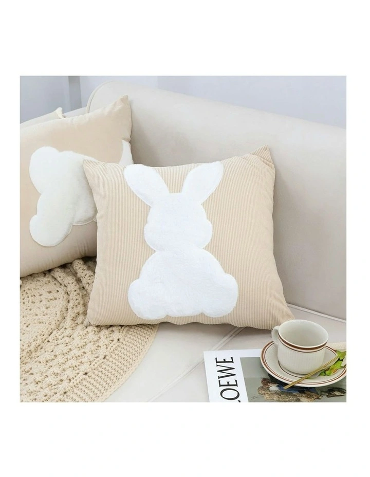 Throw Pillow 45cm x2 in Light Tan image 5