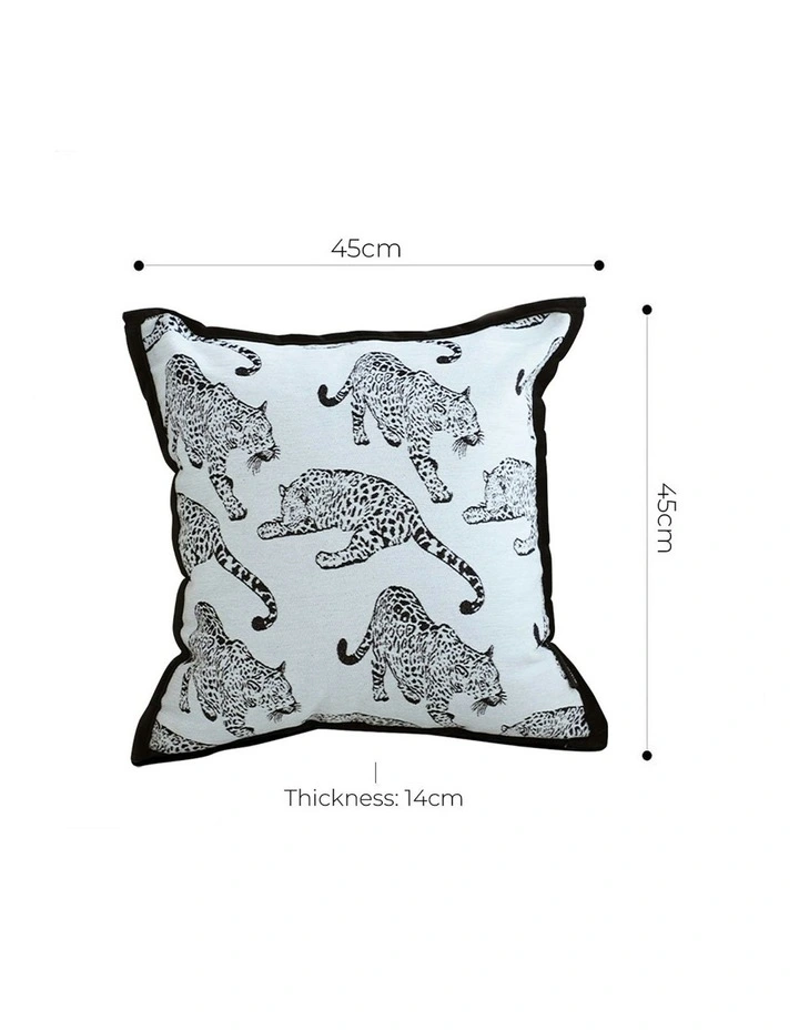 Light Luxury Throw Pillow 45cm 2x in White image 5