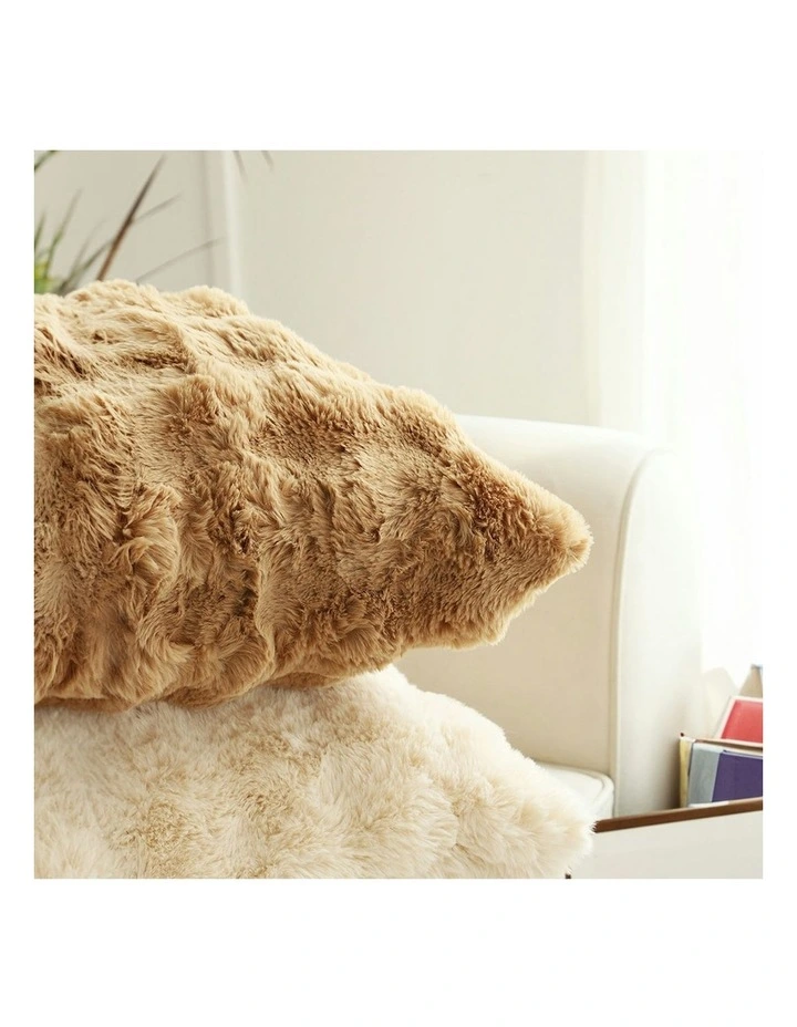 Light Camel Throw Pillow 50cm 2x in Coffee image 4