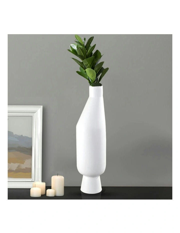 Ornament Minimalist Vases 2X 14x52cm in White image 6