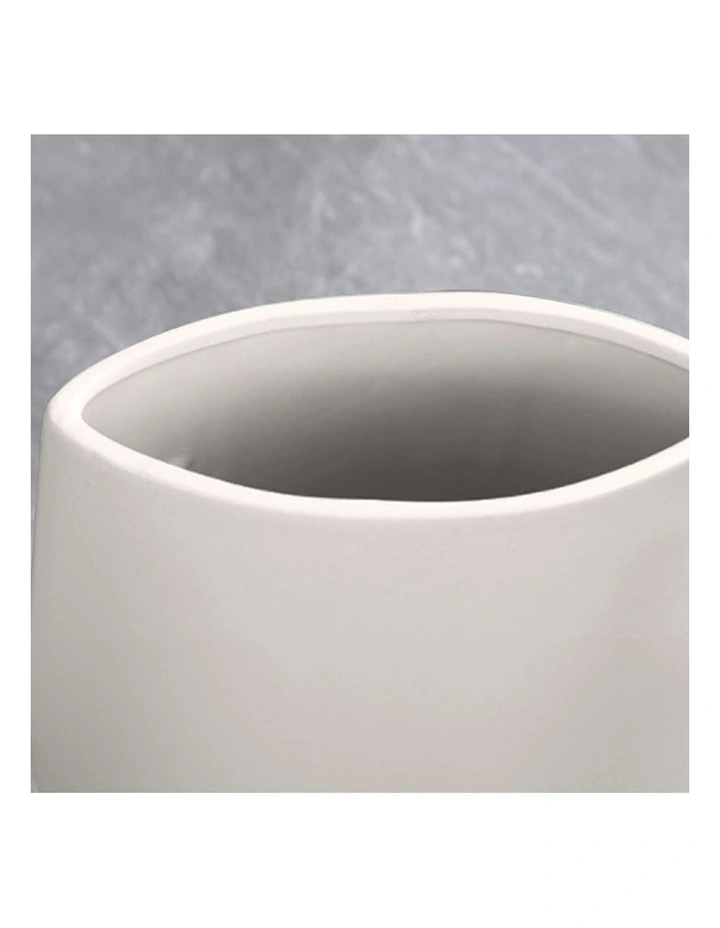 Ornament Bodhi House Ceramic Handcrafted Vase 33x43cm 2x in Grey image 6