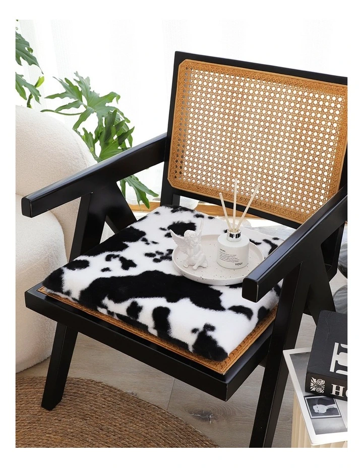 Print Square Cushion in Multi image 4