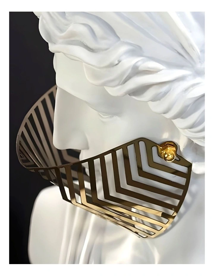Classical Bust Sculpture 40cm in White image 6