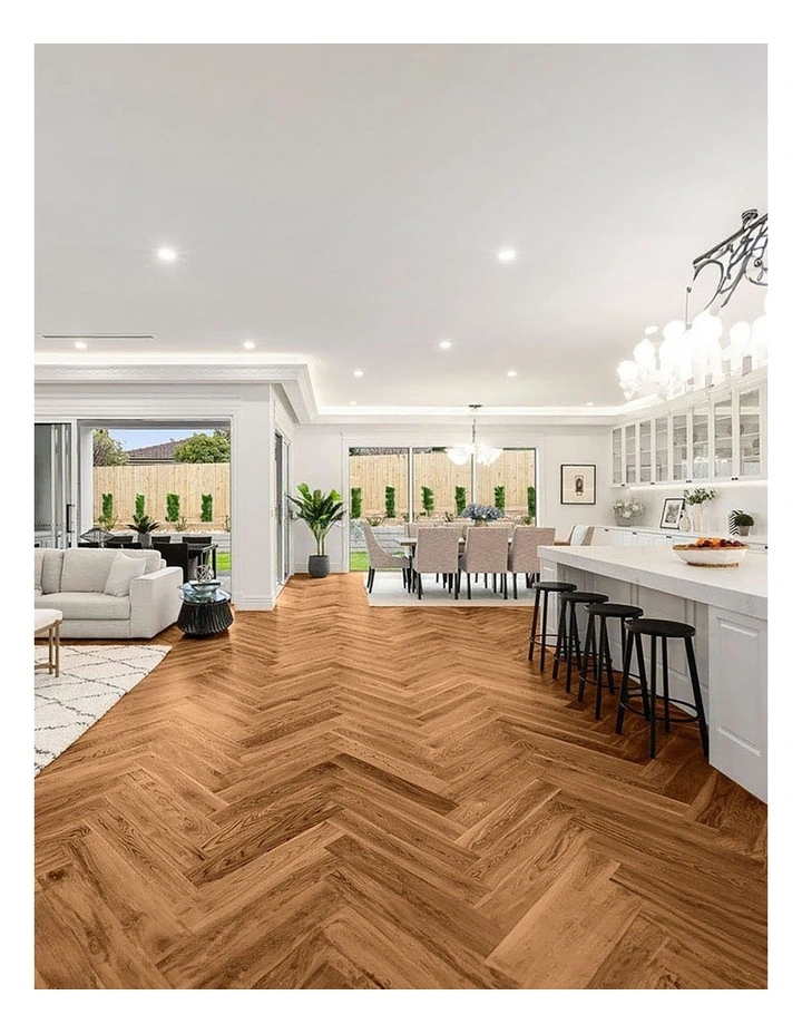 Timber Premium Quality Flooring Floorboards in Beige image 2