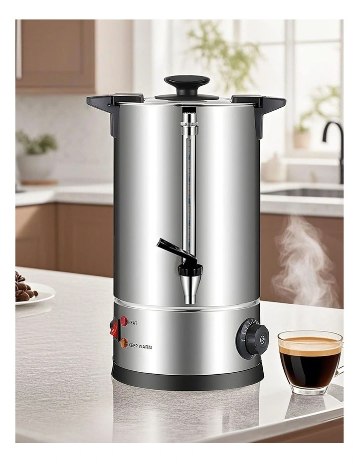 Stainless Steel Electric Water Boiler 10L in Silver image 2