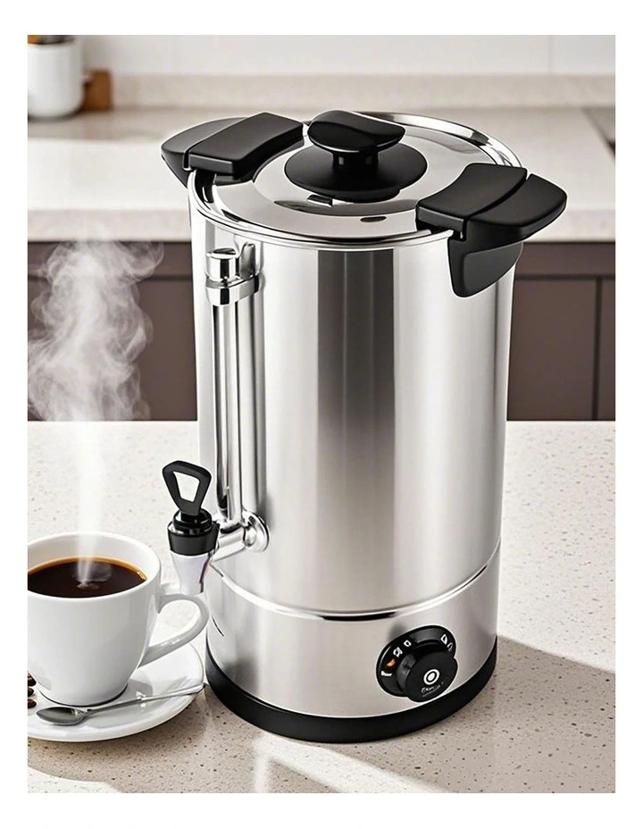 Stainless Steel Electric Water Boiler 10L in Silver image 3