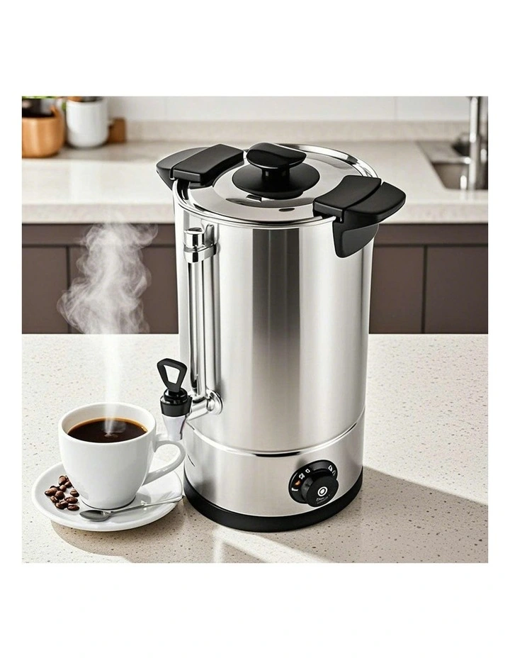 Stainless Steel Electric Water Boiler 15L in Silver image 3