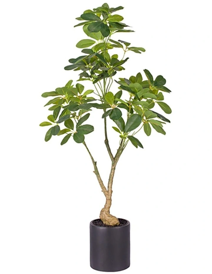 Artificial Schefflera Tree 80cm in Green image 1