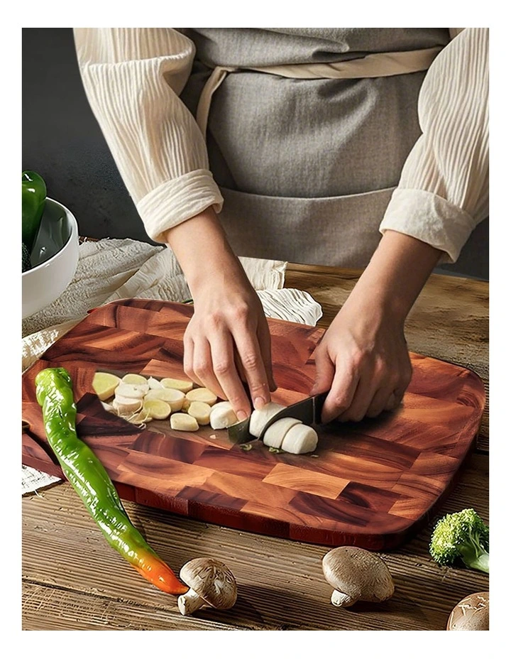 Premium Acacia Cutting Board 40x28cm in Brown image 7