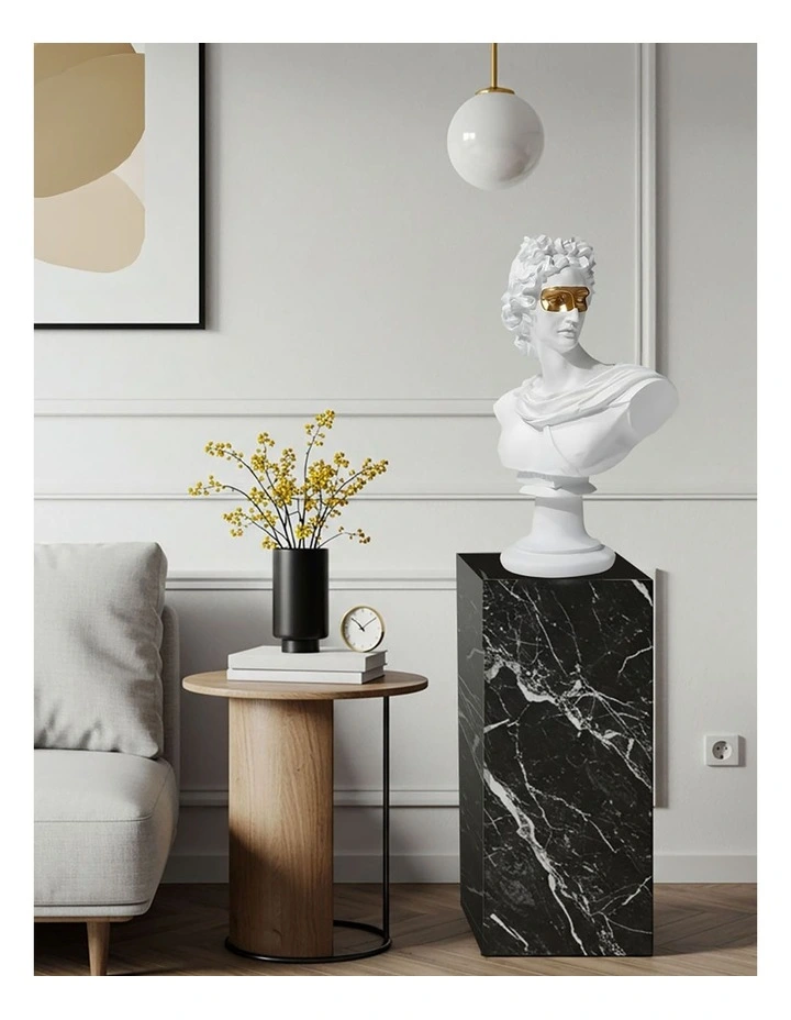 Classical Bust Resin Sculpture in White image 6
