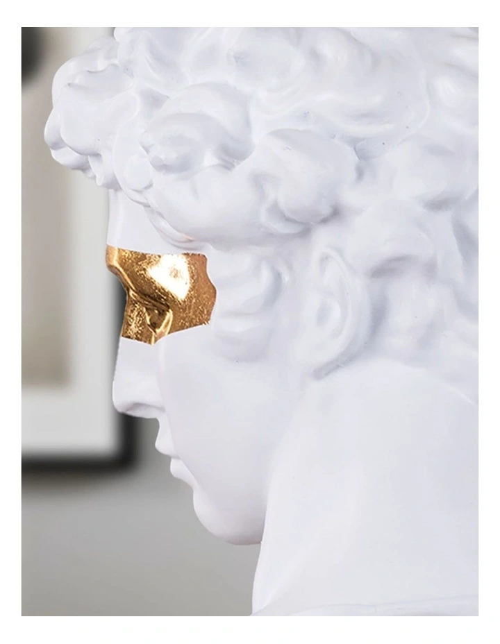 Resin Bust Sculpture 56cm in White image 6