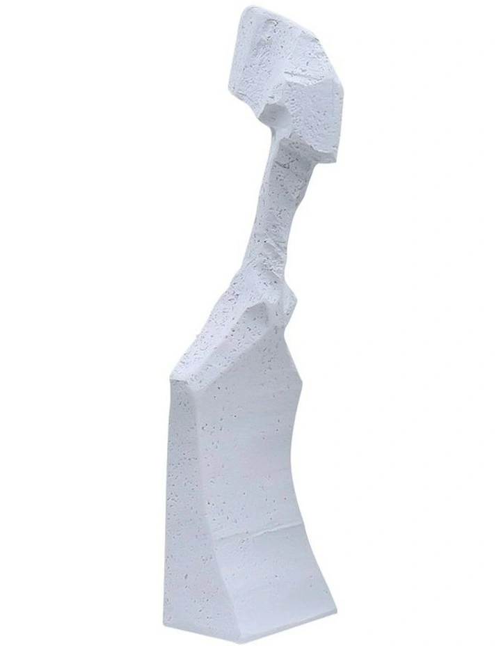 Resin Sculpture 40cm in White image 1