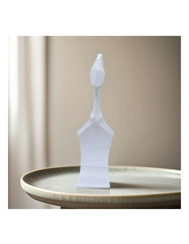 Resin Sculpture 40cm in White image 6