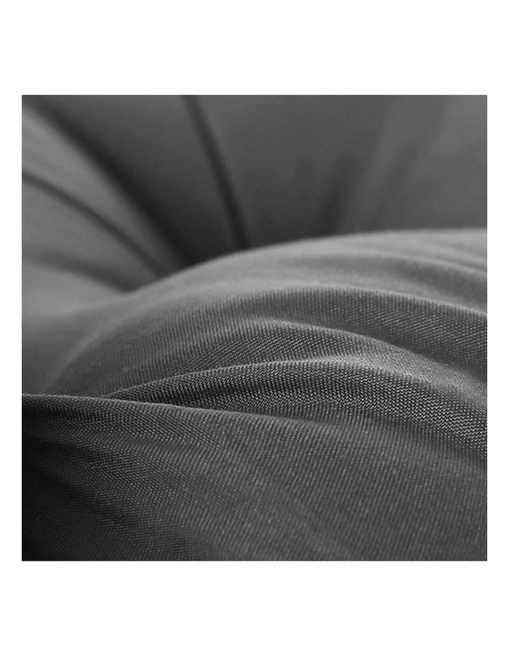 Crown Pillow Tufted Headboard Cushion 150cm in Charcoal image 4
