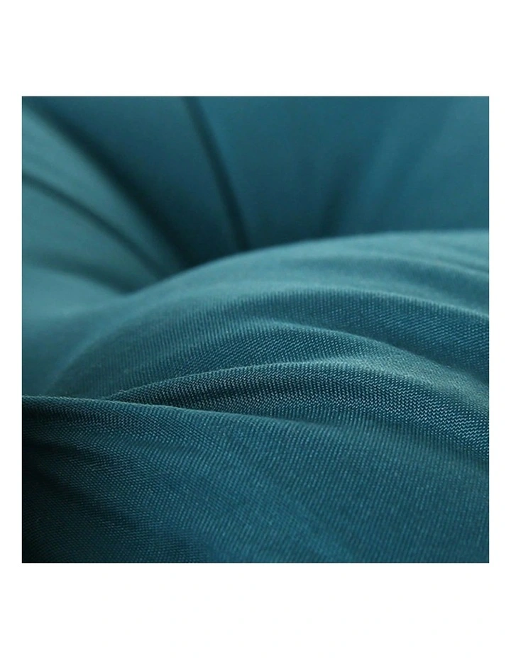 Crown Pillow Tufted Headboard Cushion 120cm in Teal image 4
