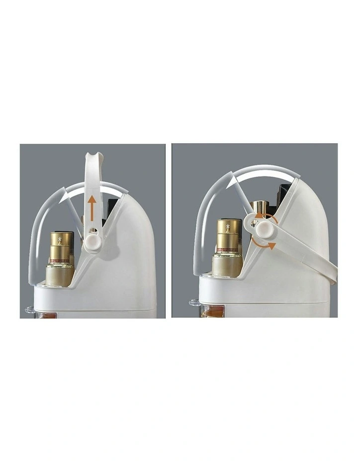 2 Tier Countertop Makeup Cosmetic Storage Organiser in White image 7