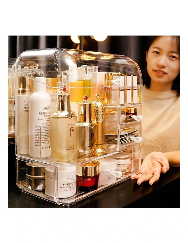 Cosmetic Storage Box in White image 2