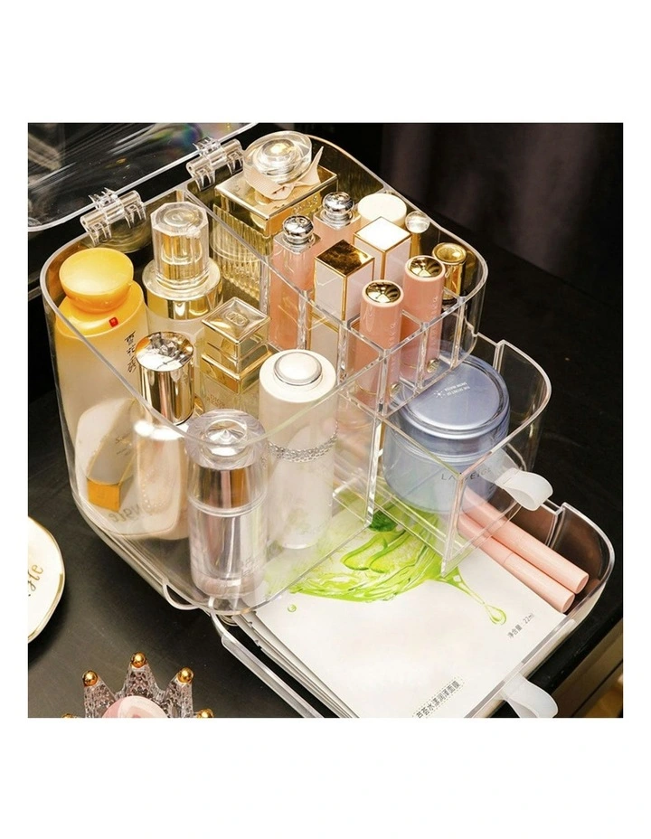 Cosmetic Storage Box in White image 3