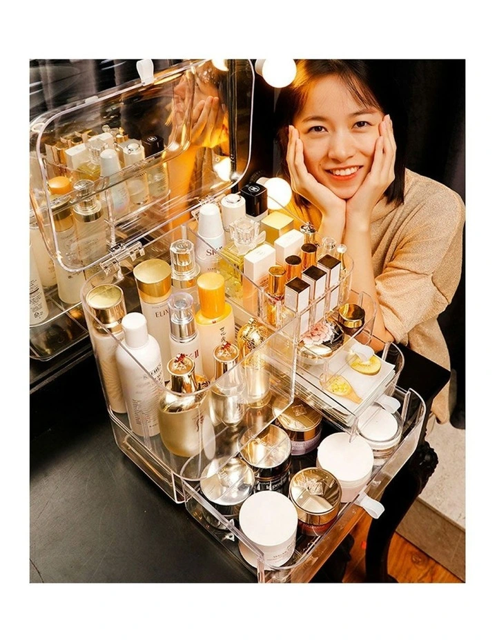 Cosmetic Storage Box in White image 7