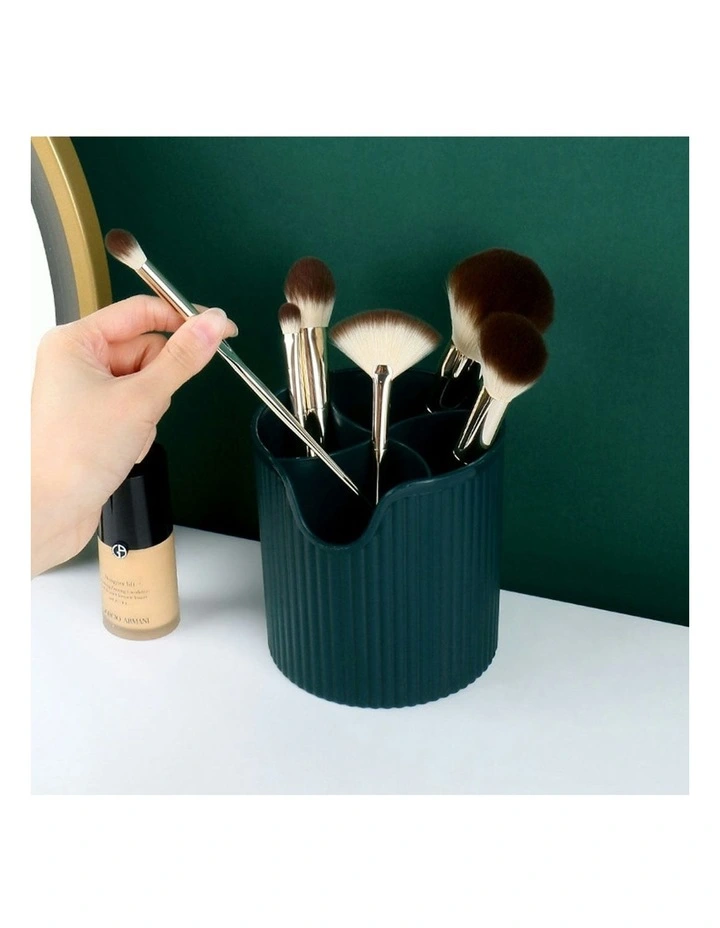 Cosmetic Jewelry Storage Organiser Set in Green image 4