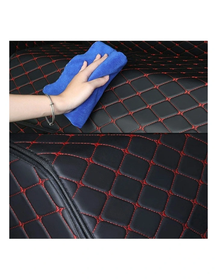 Leather Car Boot Organizer Box Small in Black image 5