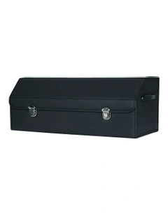 Car Boot Organizer Box With Lock Large in Black