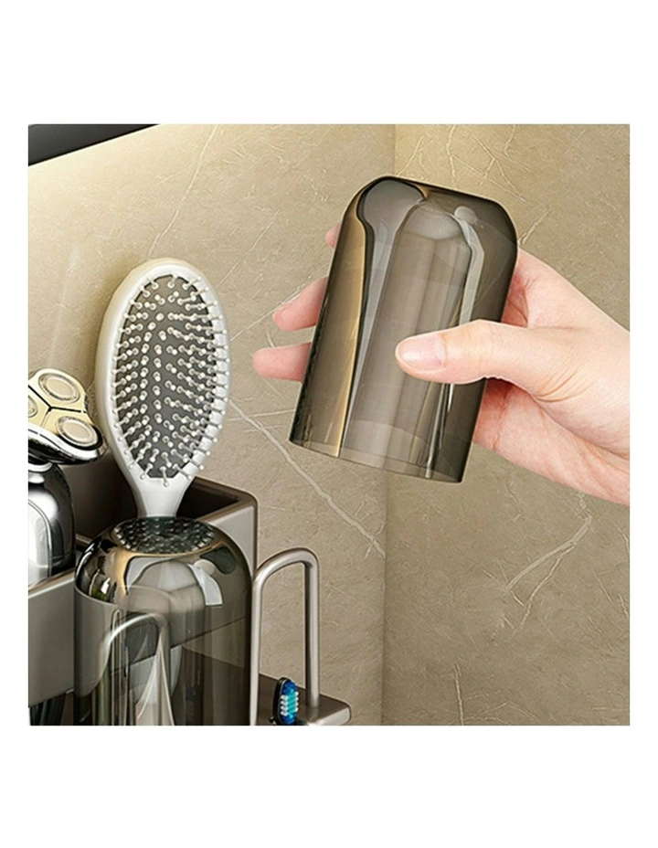 Bathroom Storage Rack 15cm in Grey image 5