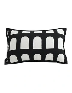 Contemporary Geometric Pattern Throw Pillow 30cm in Multi