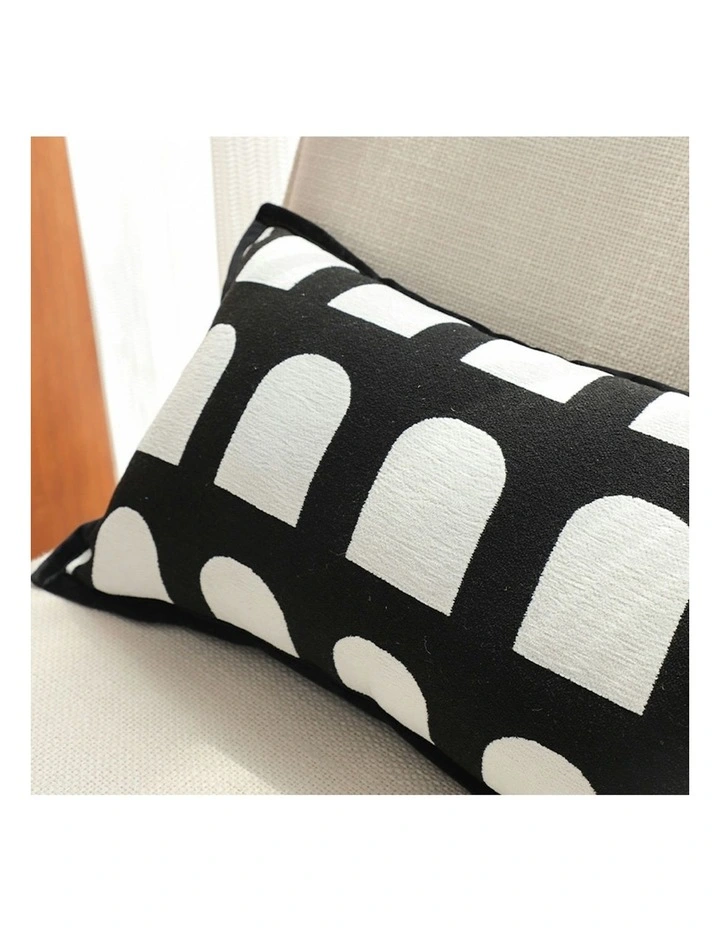 Contemporary Geometric Pattern Throw Pillow 30cm in Multi image 6