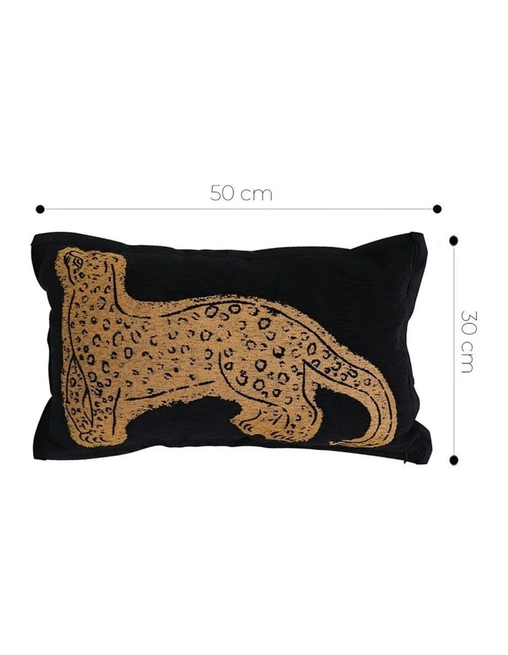 Modern Leopard Pattern Throw Pillow 30cm in Grey image 5