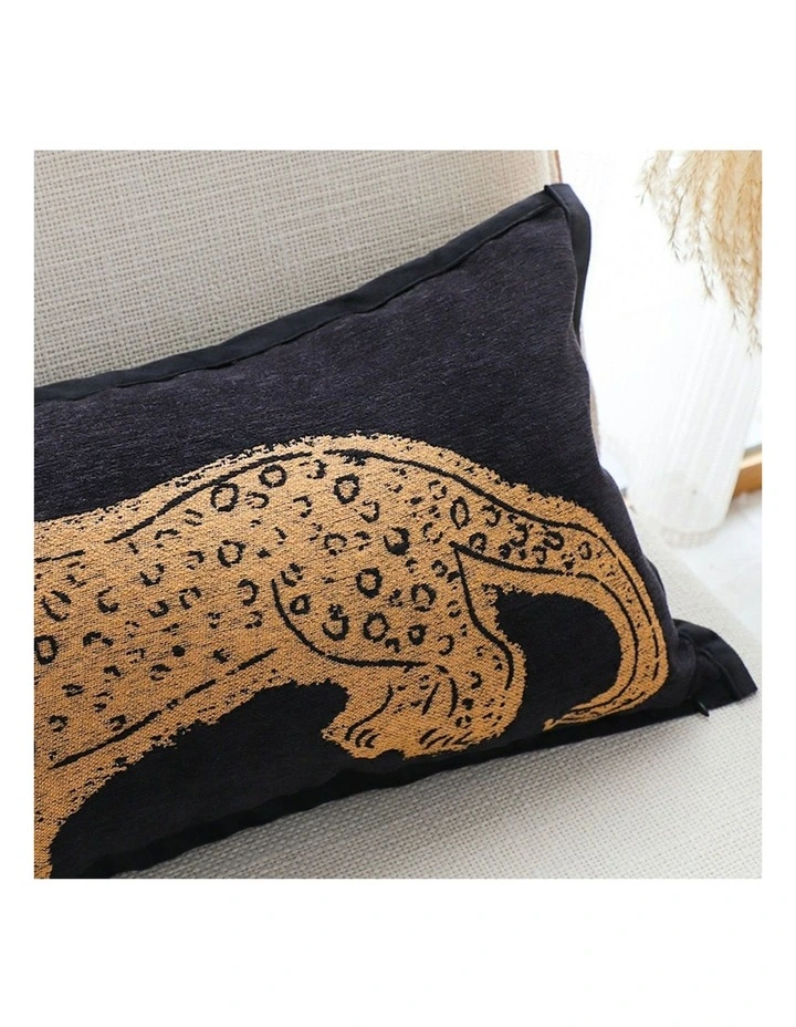 Modern Leopard Pattern Throw Pillow 30cm in Grey image 7