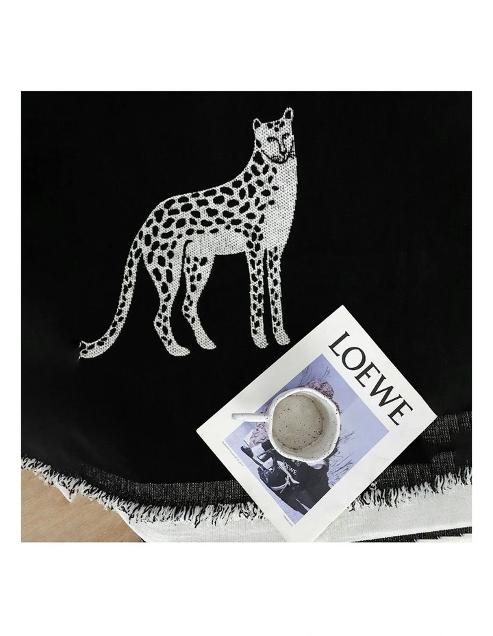 One-Seater Sofa Cover 130x180cm in Black image 7