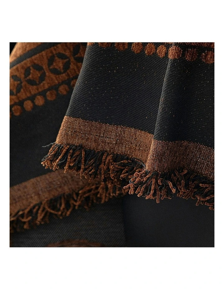 Four-Seater Sofa Cover 180x420cm in Brown image 7
