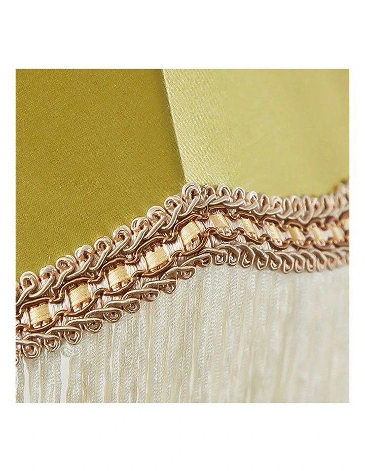 Jade Stone Base Table Lamp in Yellow image 7