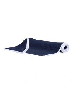 Gym Towel in Navy Blue